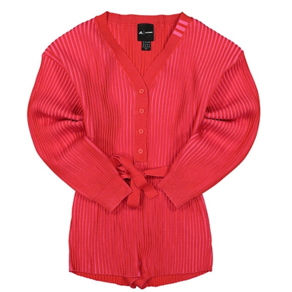 Brand New adidas x Ivy Park 2-Tone KNIT ROMPER - Picture 8 of 16